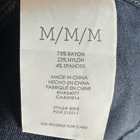 NWOT CAbi Lido Navy Blue Button Front Jacket Size Medium - Picture 8 of 9